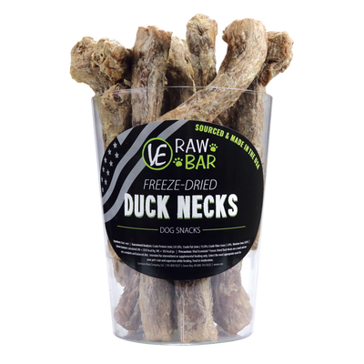 Duck Necks Freeze-Dried Snacks