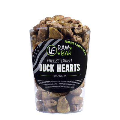Duck Hearts Freeze-Dried Snacks