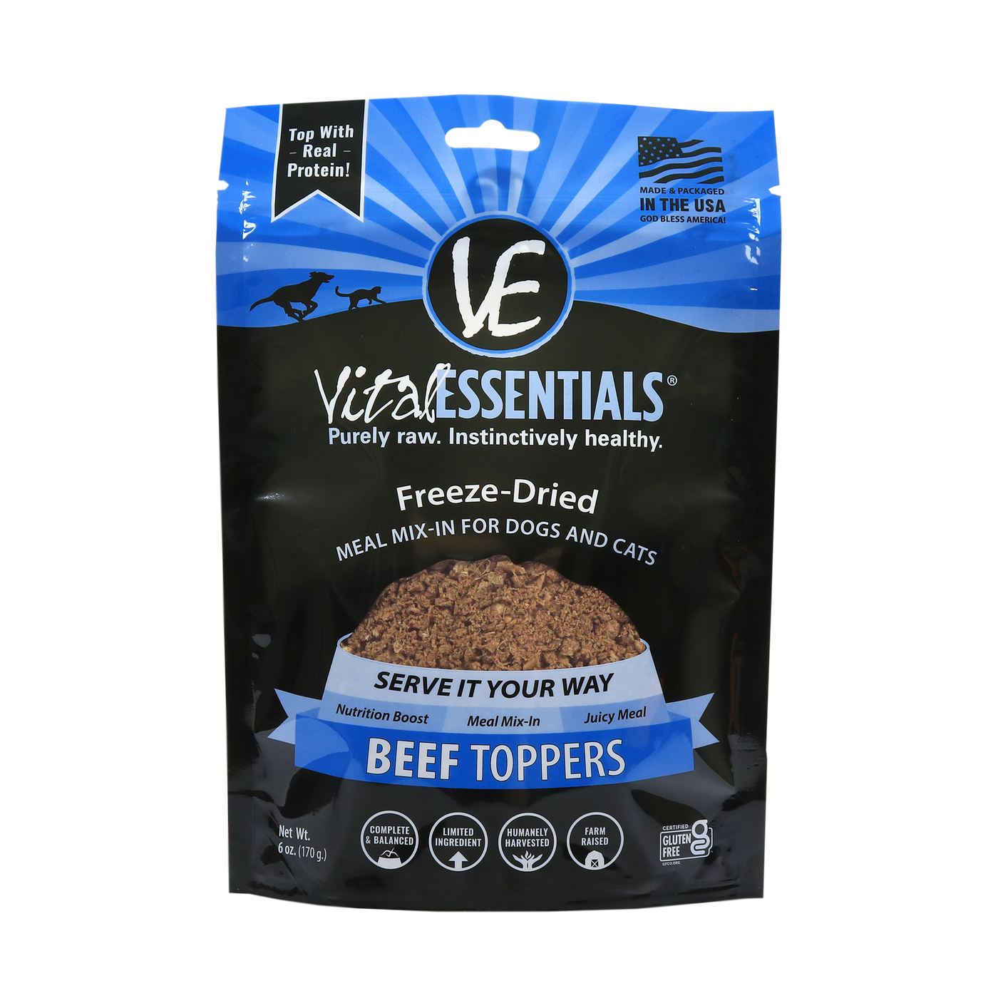Beef Freeze-Dried Dog & Cat Meal Boost Toppers